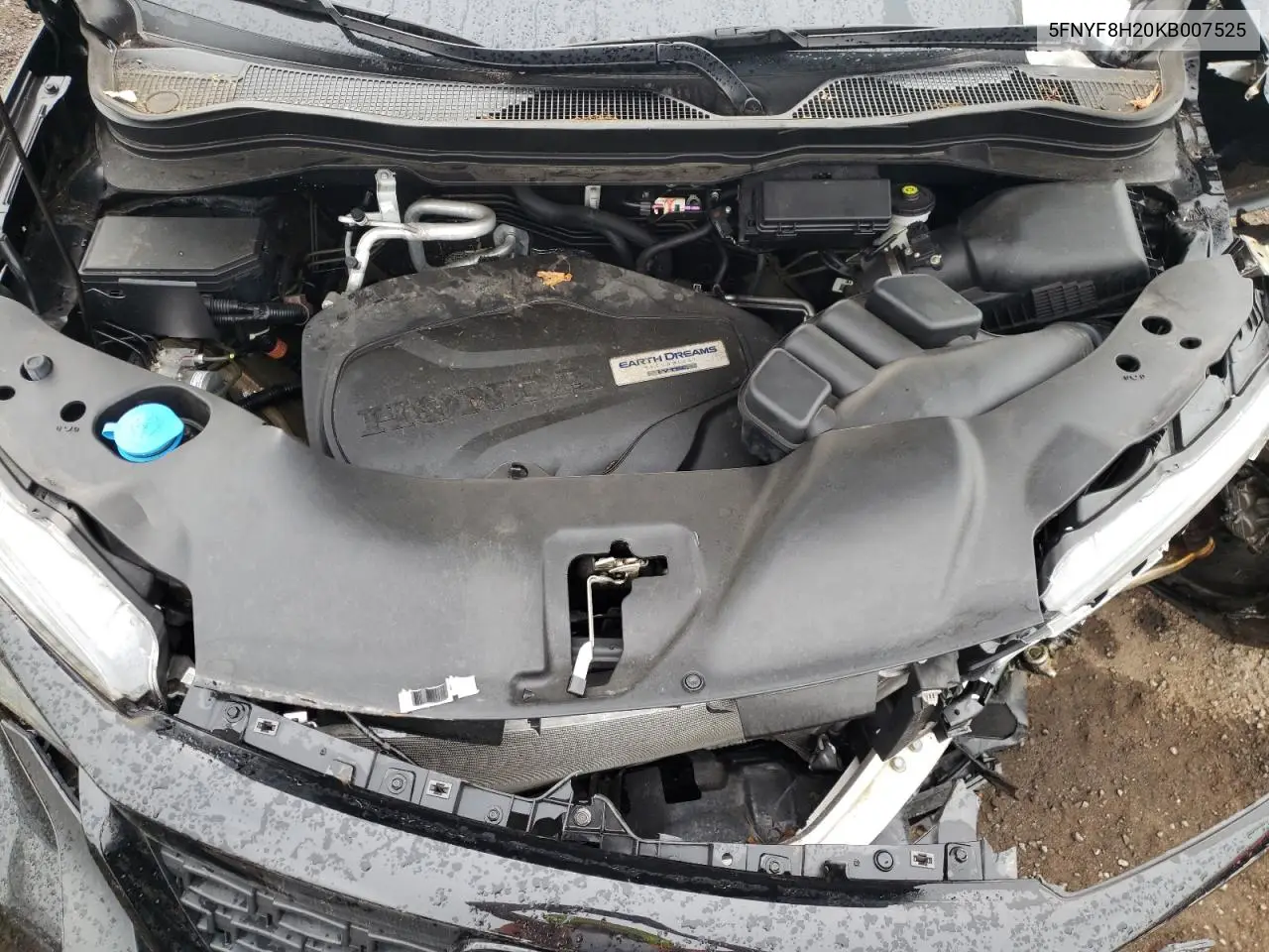 2019 Honda Passport Sport VIN: 5FNYF8H20KB007525 Lot: 62453225