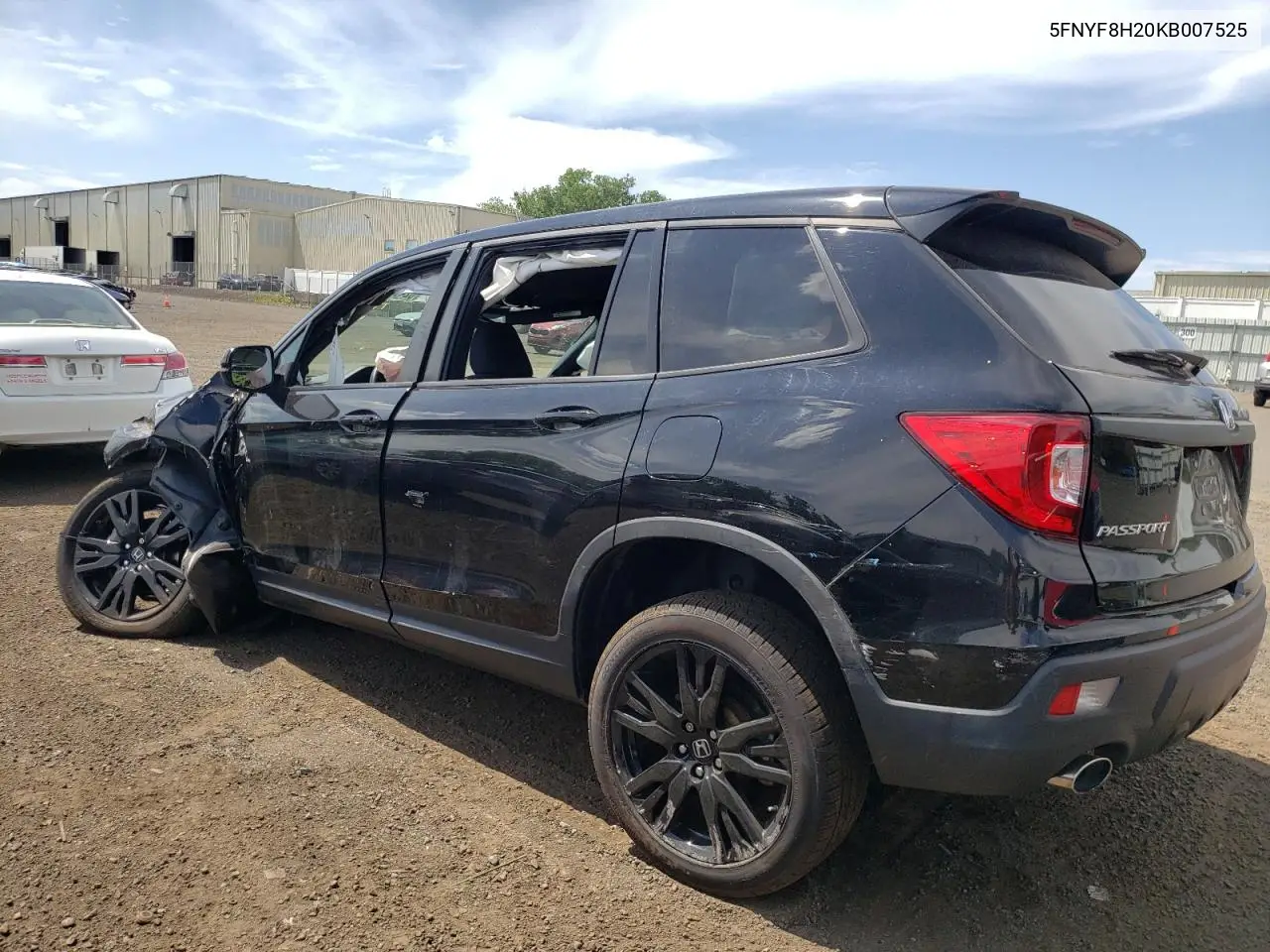 2019 Honda Passport Sport VIN: 5FNYF8H20KB007525 Lot: 62453225