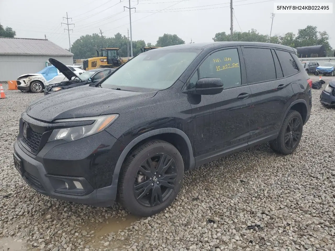 2019 Honda Passport Sport VIN: 5FNYF8H24KB022495 Lot: 63228985