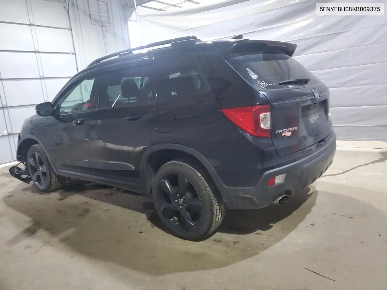 2019 Honda Passport Elite VIN: 5FNYF8H08KB009375 Lot: 63916565