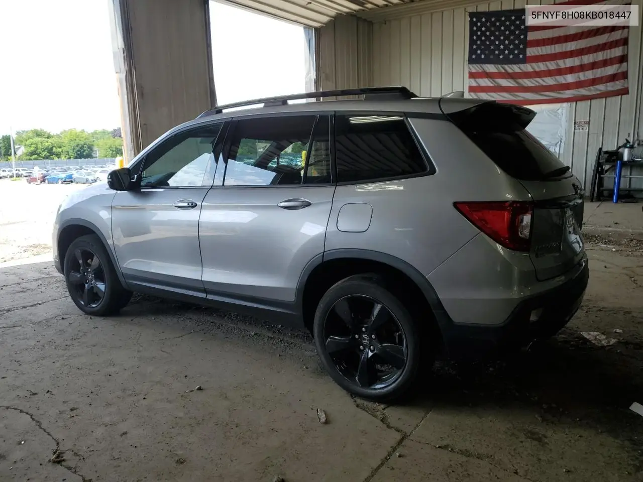 2019 Honda Passport Elite VIN: 5FNYF8H08KB018447 Lot: 64009195