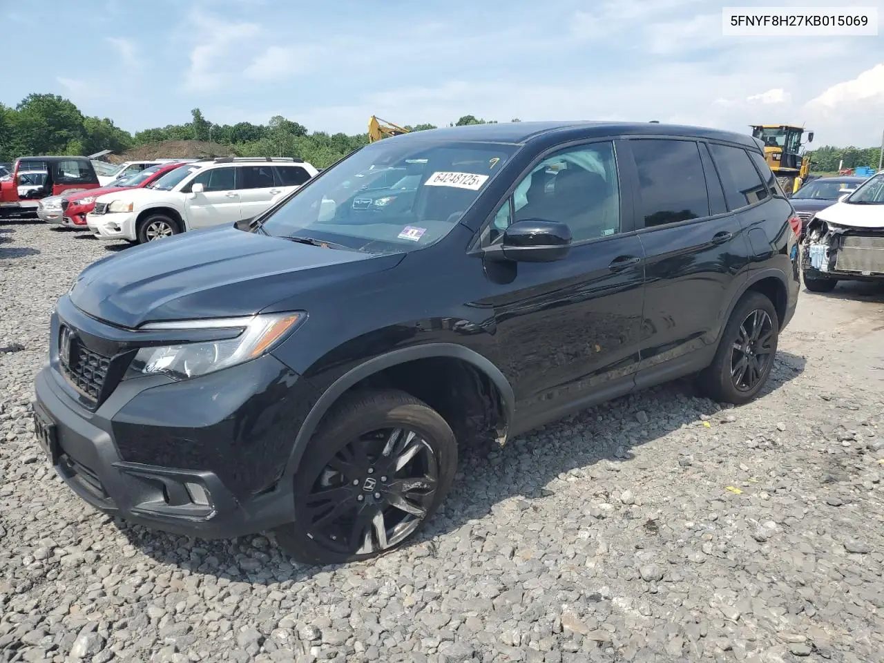 2019 Honda Passport Sport VIN: 5FNYF8H27KB015069 Lot: 64248125
