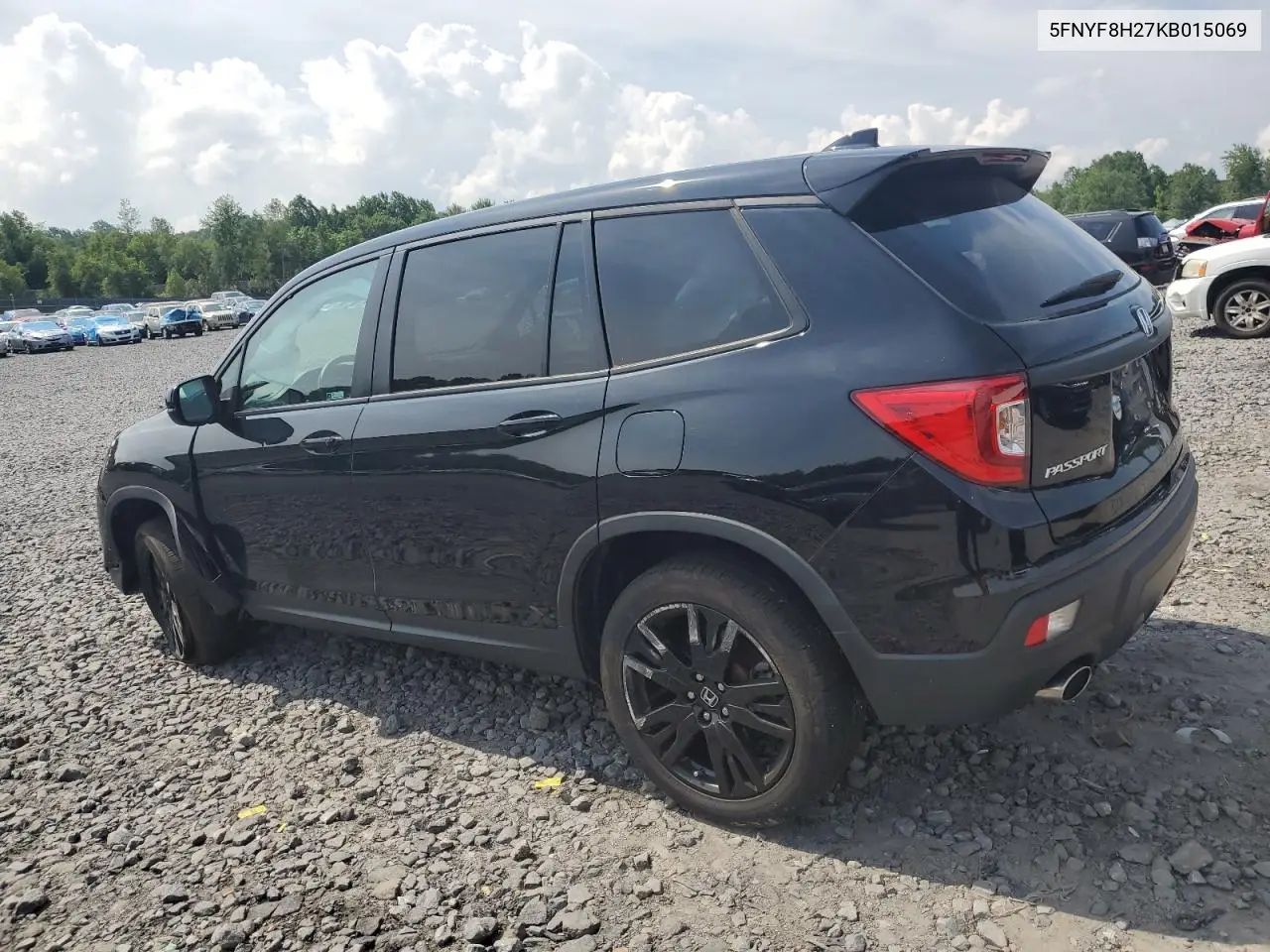 2019 Honda Passport Sport VIN: 5FNYF8H27KB015069 Lot: 64248125