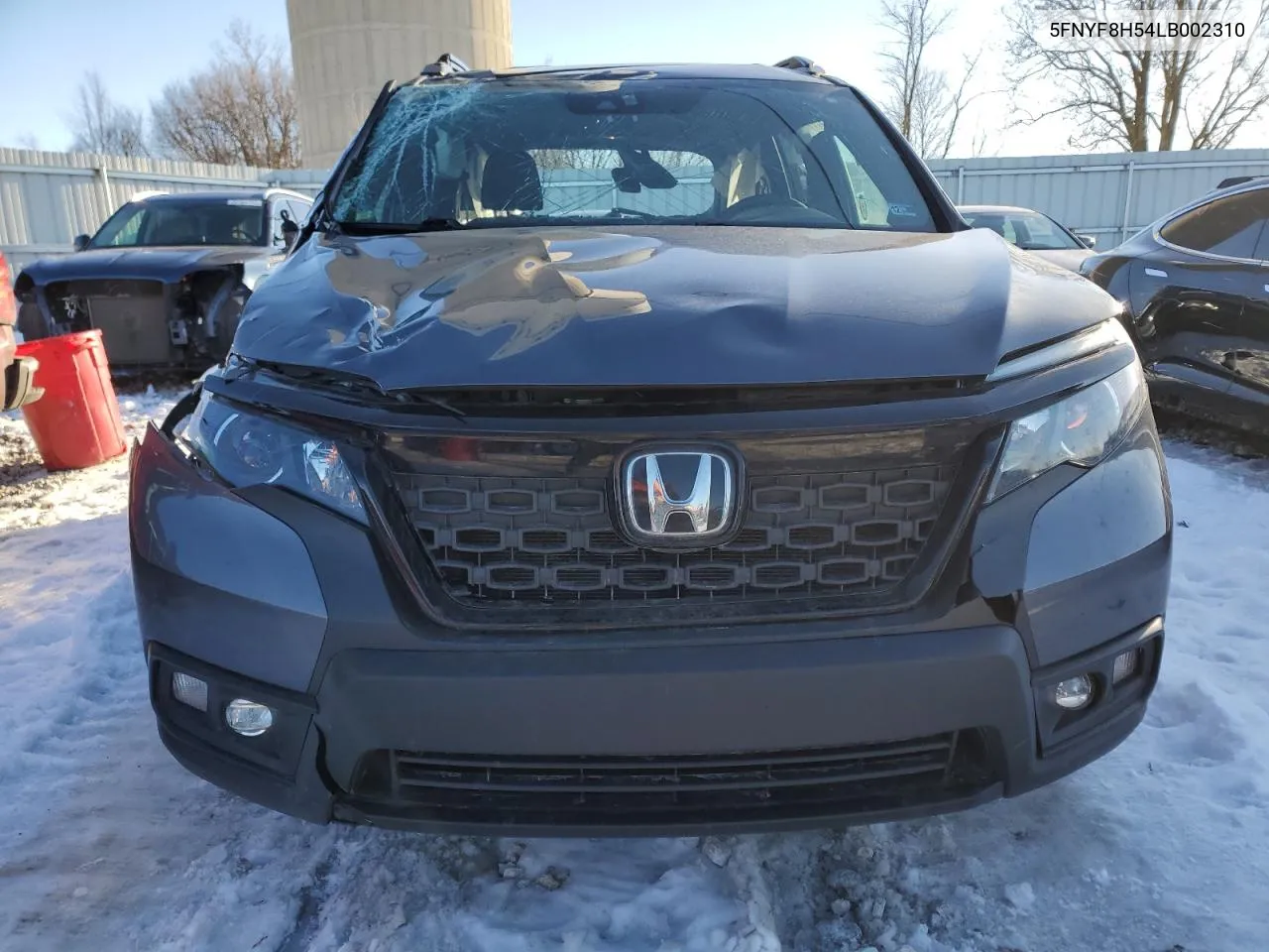 2020 Honda Passport Exl VIN: 5FNYF8H54LB002310 Lot: 42425915