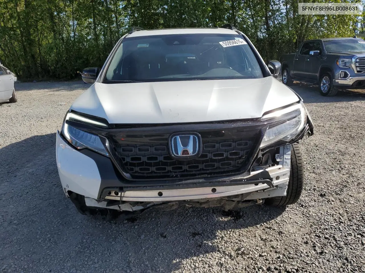 2020 Honda Passport Touring VIN: 5FNYF8H96LB008631 Lot: 55956615