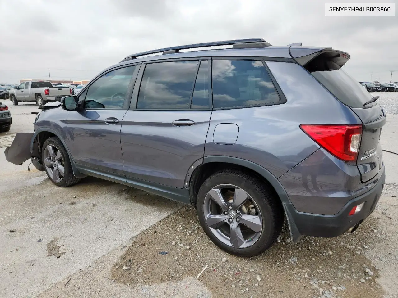 2020 Honda Passport Touring VIN: 5FNYF7H94LB003860 Lot: 58833295