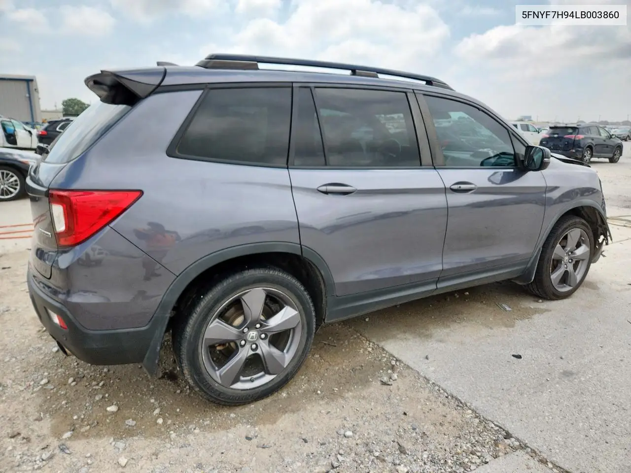2020 Honda Passport Touring VIN: 5FNYF7H94LB003860 Lot: 58833295
