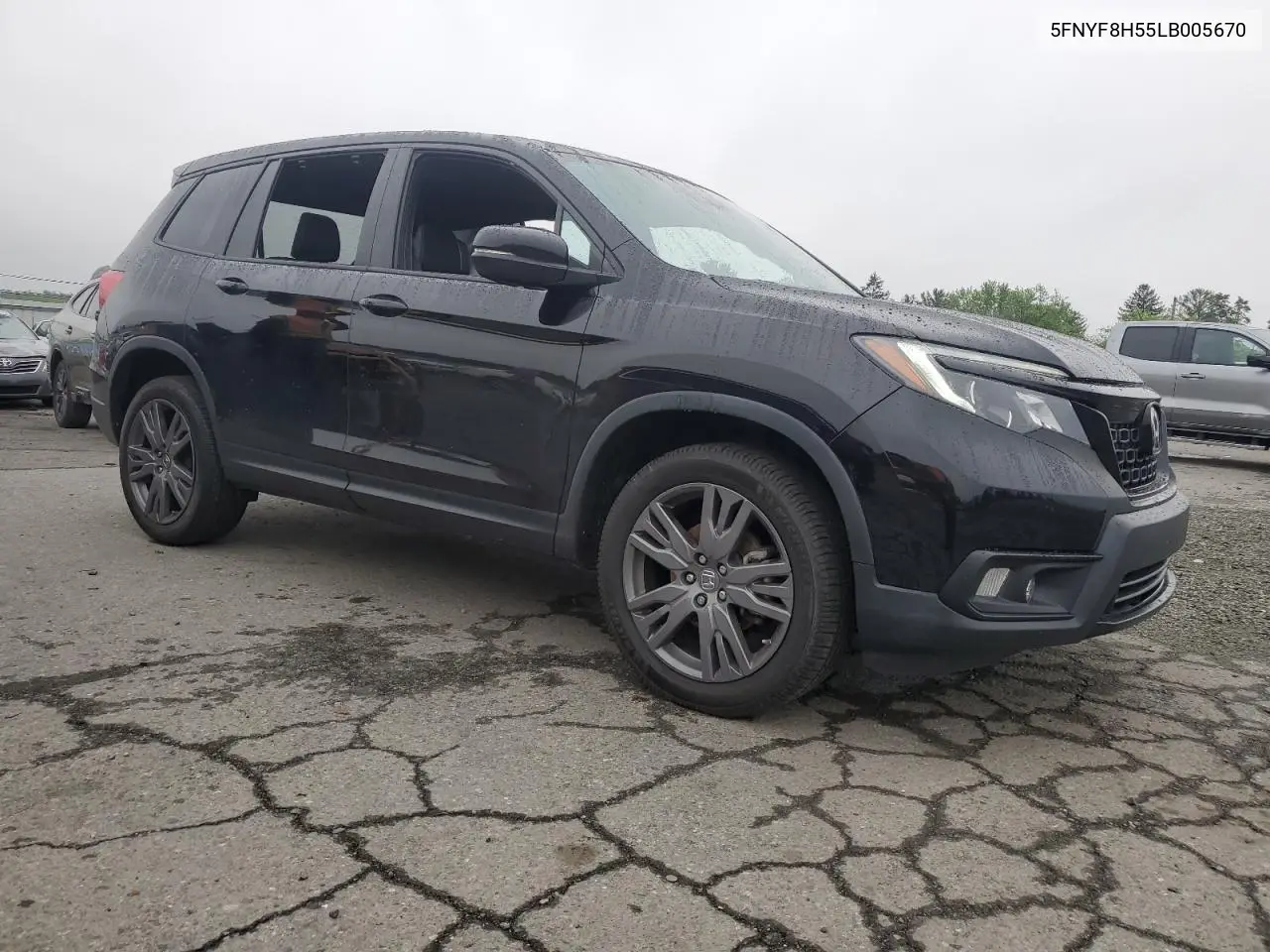 2020 Honda Passport Exl VIN: 5FNYF8H55LB005670 Lot: 59670695