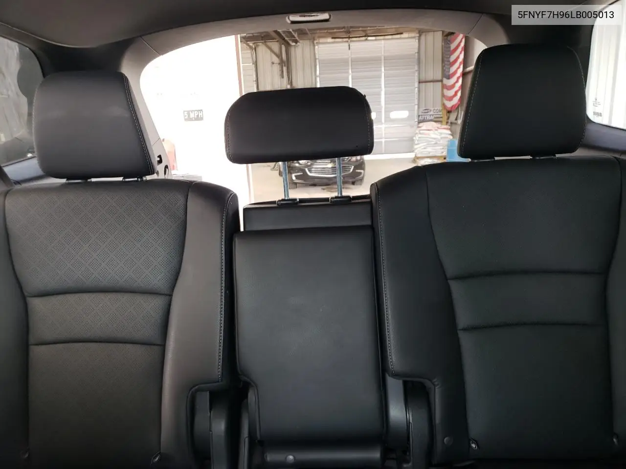 2020 Honda Passport Touring VIN: 5FNYF7H96LB005013 Lot: 61813485