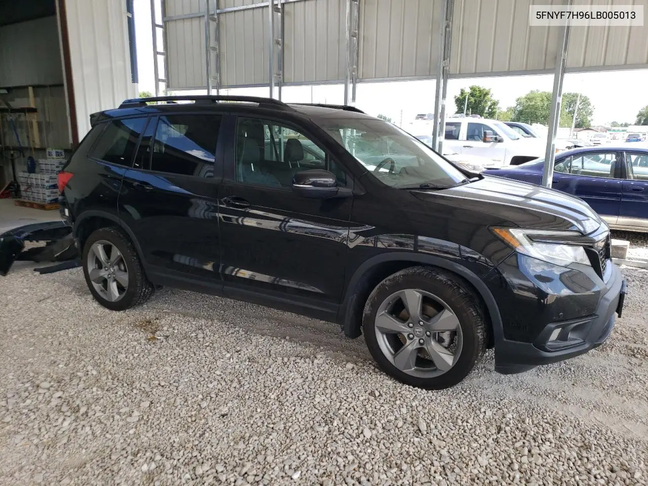 2020 Honda Passport Touring VIN: 5FNYF7H96LB005013 Lot: 61813485