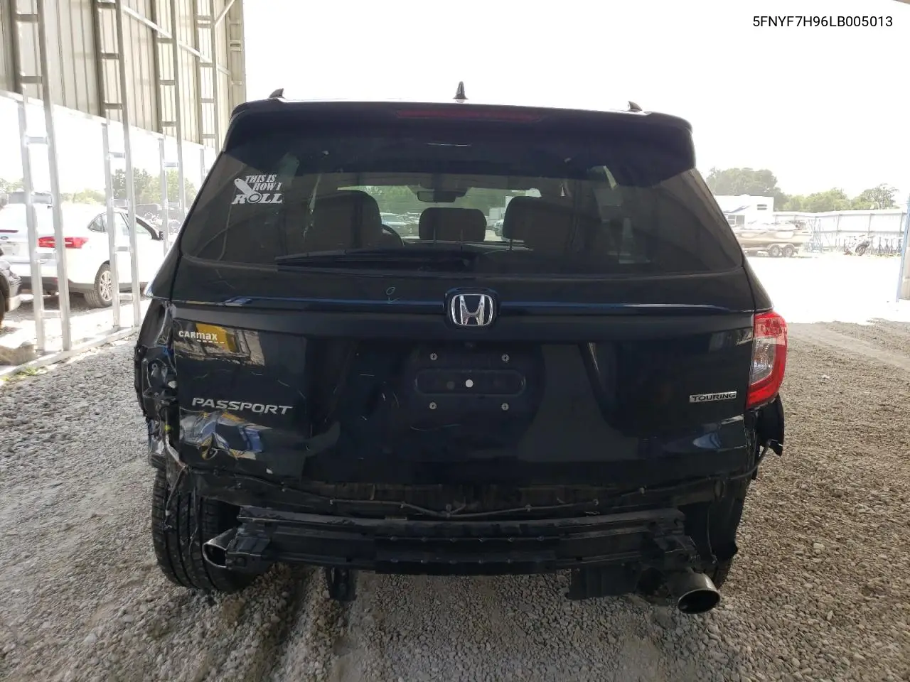 2020 Honda Passport Touring VIN: 5FNYF7H96LB005013 Lot: 61813485