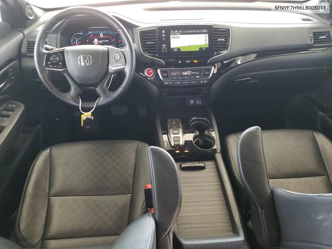 2020 Honda Passport Touring VIN: 5FNYF7H96LB005013 Lot: 61813485