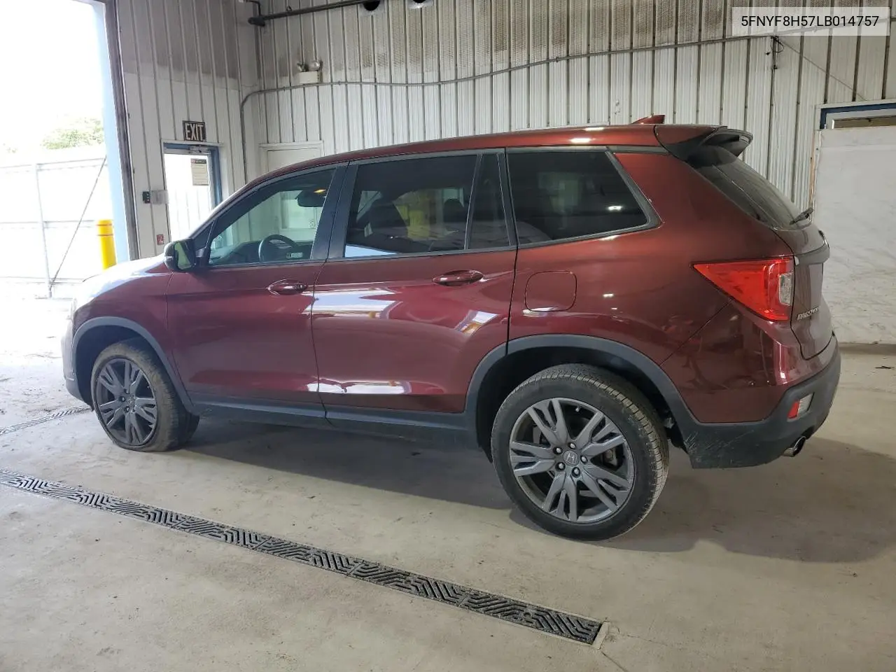 2020 Honda Passport Exl VIN: 5FNYF8H57LB014757 Lot: 61936105