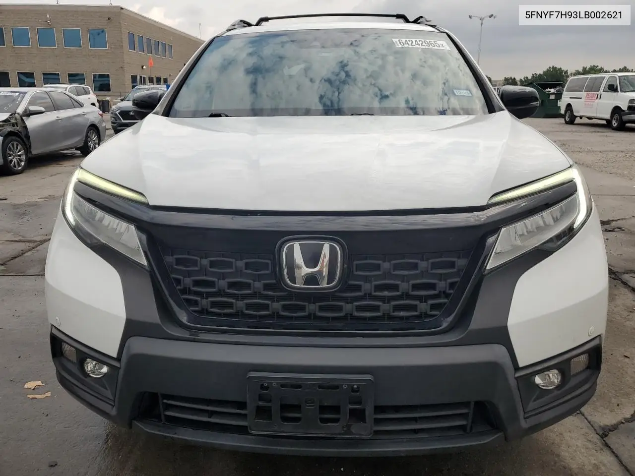 2020 Honda Passport Touring VIN: 5FNYF7H93LB002621 Lot: 64242965