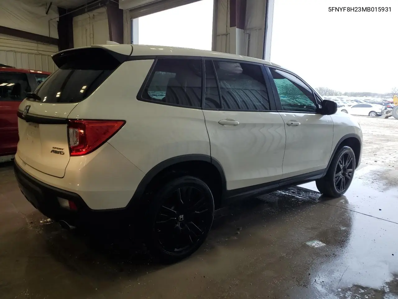 2021 Honda Passport Sport VIN: 5FNYF8H23MB015931 Lot: 55152245