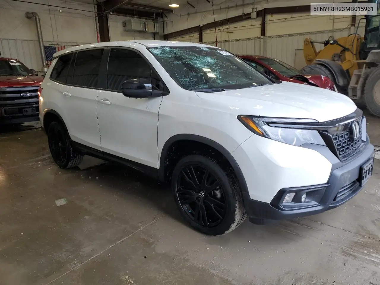 2021 Honda Passport Sport VIN: 5FNYF8H23MB015931 Lot: 55152245