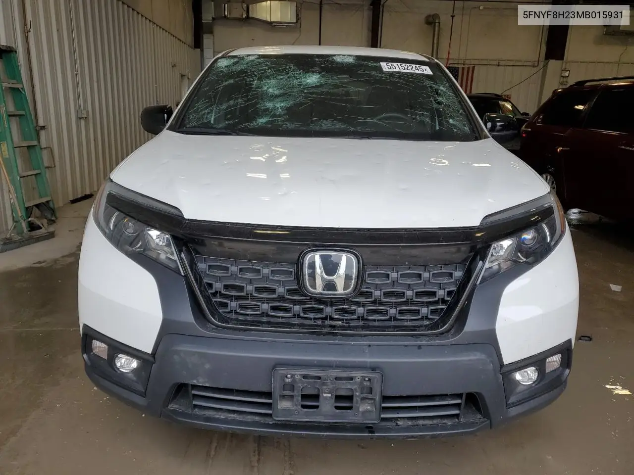 2021 Honda Passport Sport VIN: 5FNYF8H23MB015931 Lot: 55152245