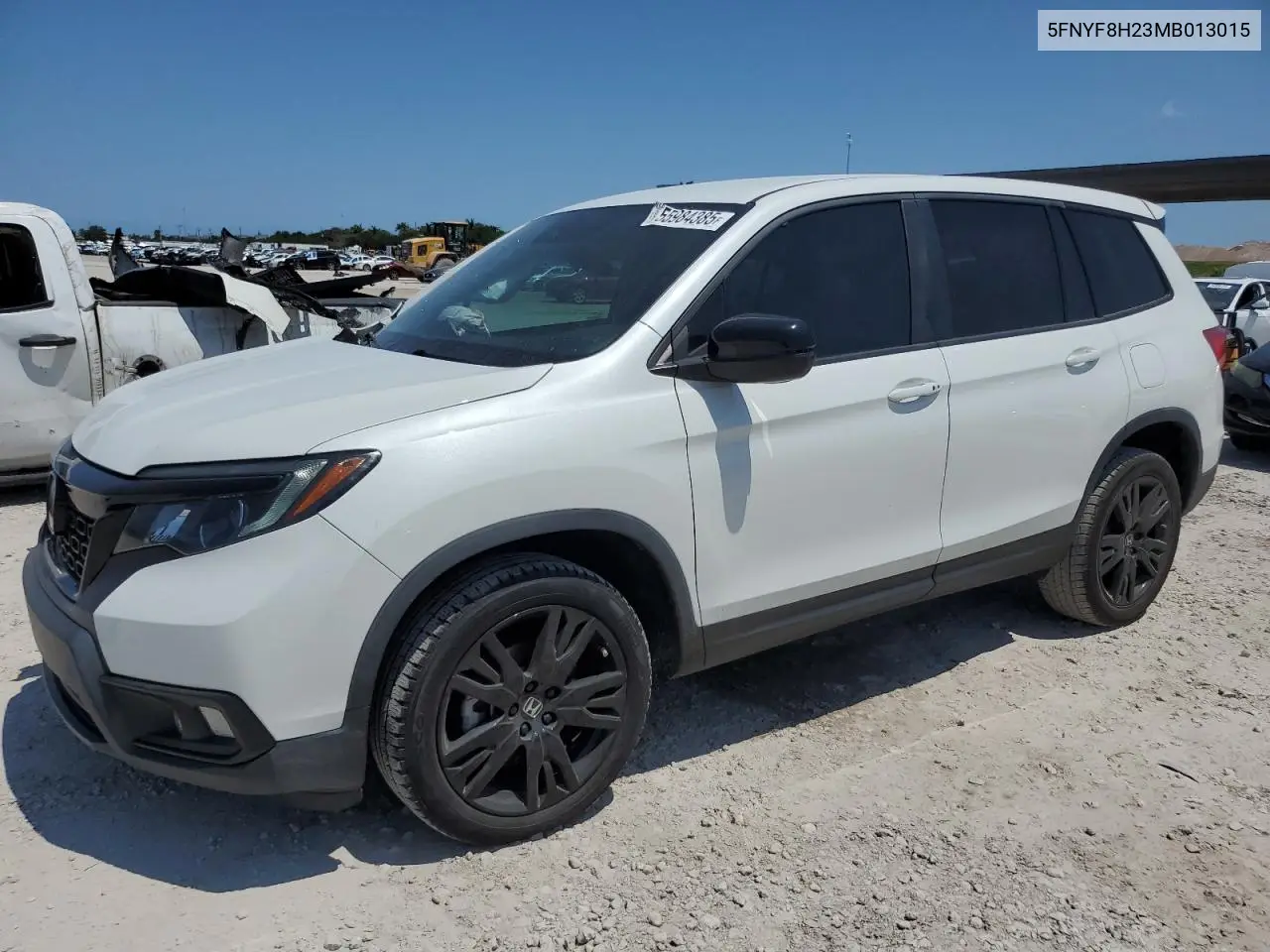 2021 Honda Passport Sport VIN: 5FNYF8H23MB013015 Lot: 55984385