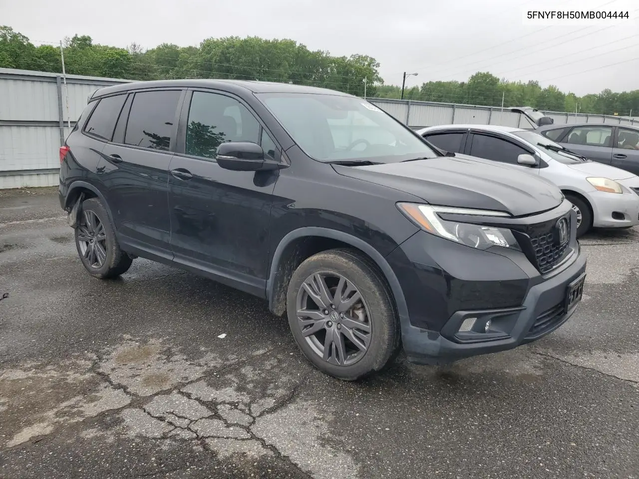 2021 Honda Passport Exl VIN: 5FNYF8H50MB004444 Lot: 56404505