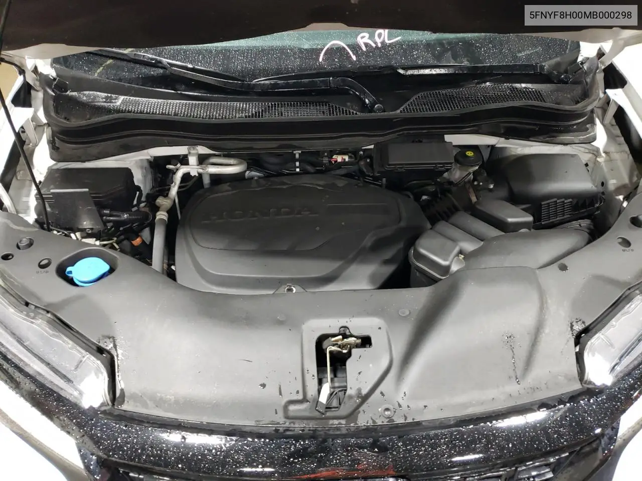 2021 Honda Passport Elite VIN: 5FNYF8H00MB000298 Lot: 59617995