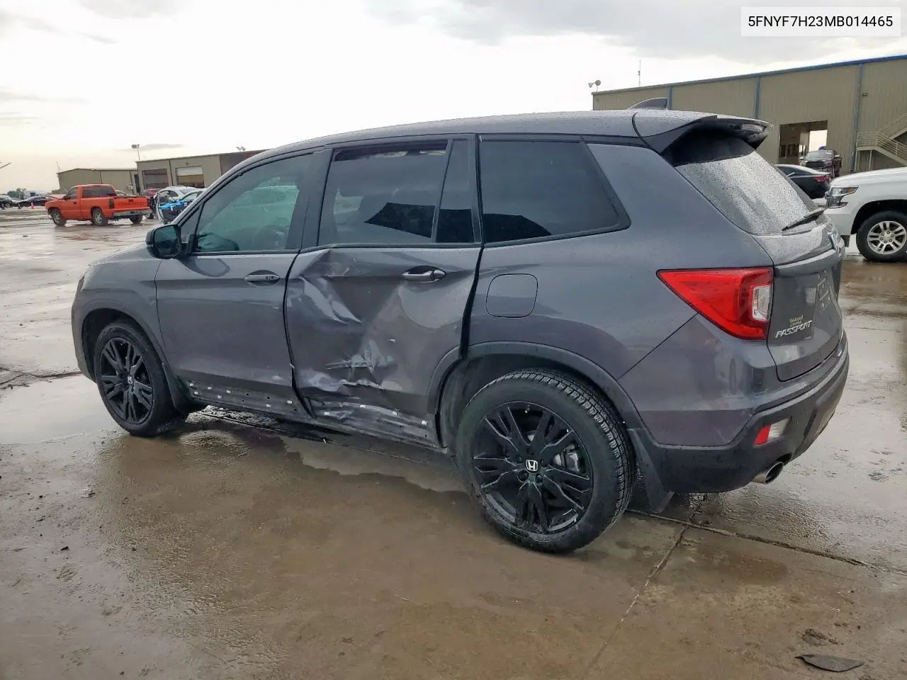 2021 Honda Passport Sport VIN: 5FNYF7H23MB014465 Lot: 60483005