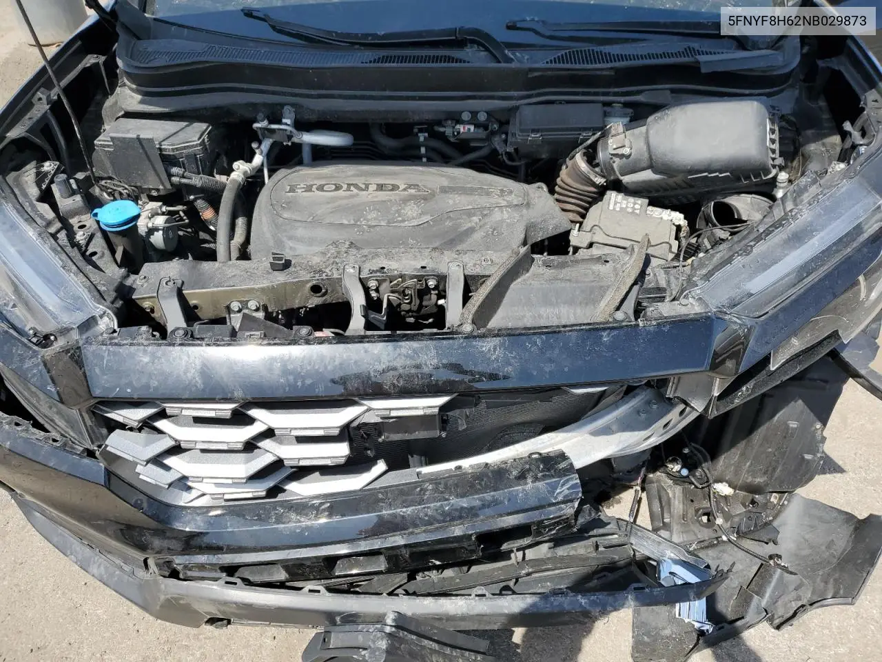 2022 Honda Passport Trail Sport VIN: 5FNYF8H62NB029873 Lot: 53582655