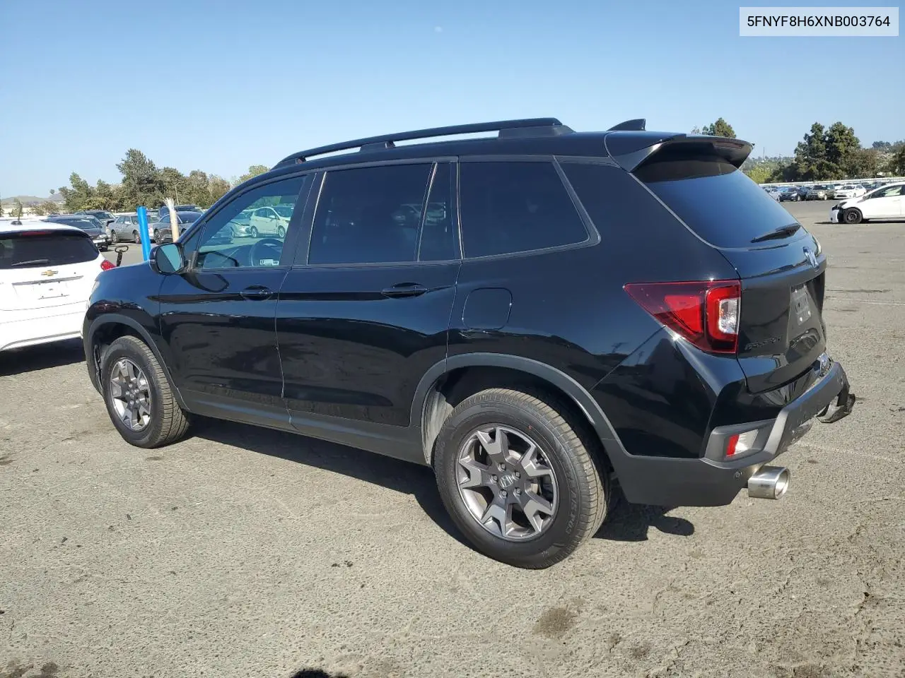 2022 Honda Passport Trail Sport VIN: 5FNYF8H6XNB003764 Lot: 56180195