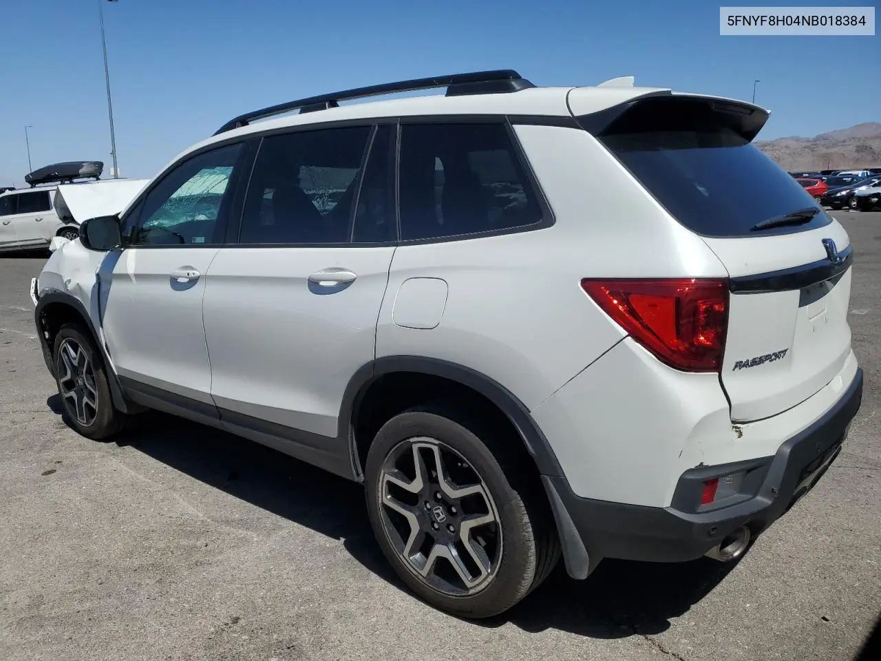 2022 Honda Passport Elite VIN: 5FNYF8H04NB018384 Lot: 60170305