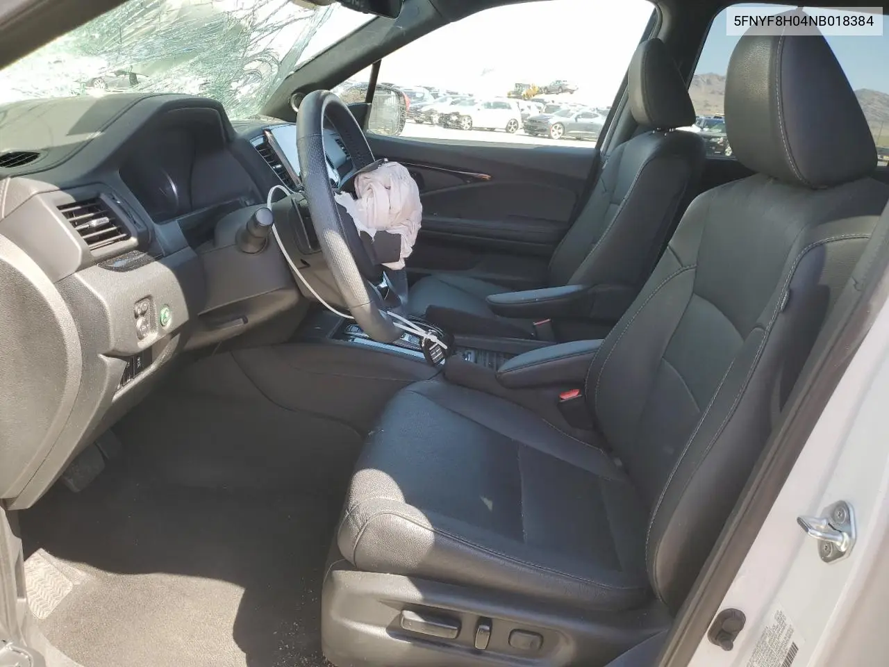 2022 Honda Passport Elite VIN: 5FNYF8H04NB018384 Lot: 60170305