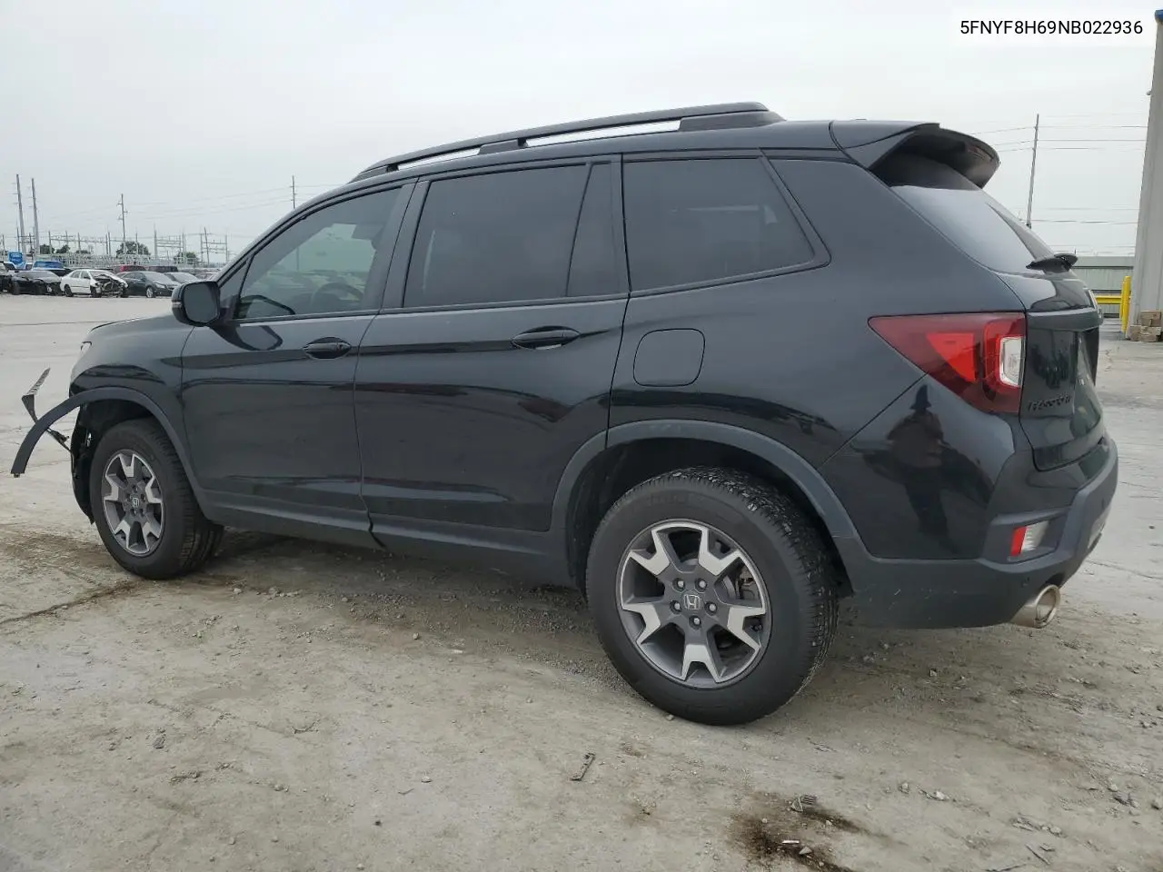 2022 Honda Passport Trail Sport VIN: 5FNYF8H69NB022936 Lot: 60427625