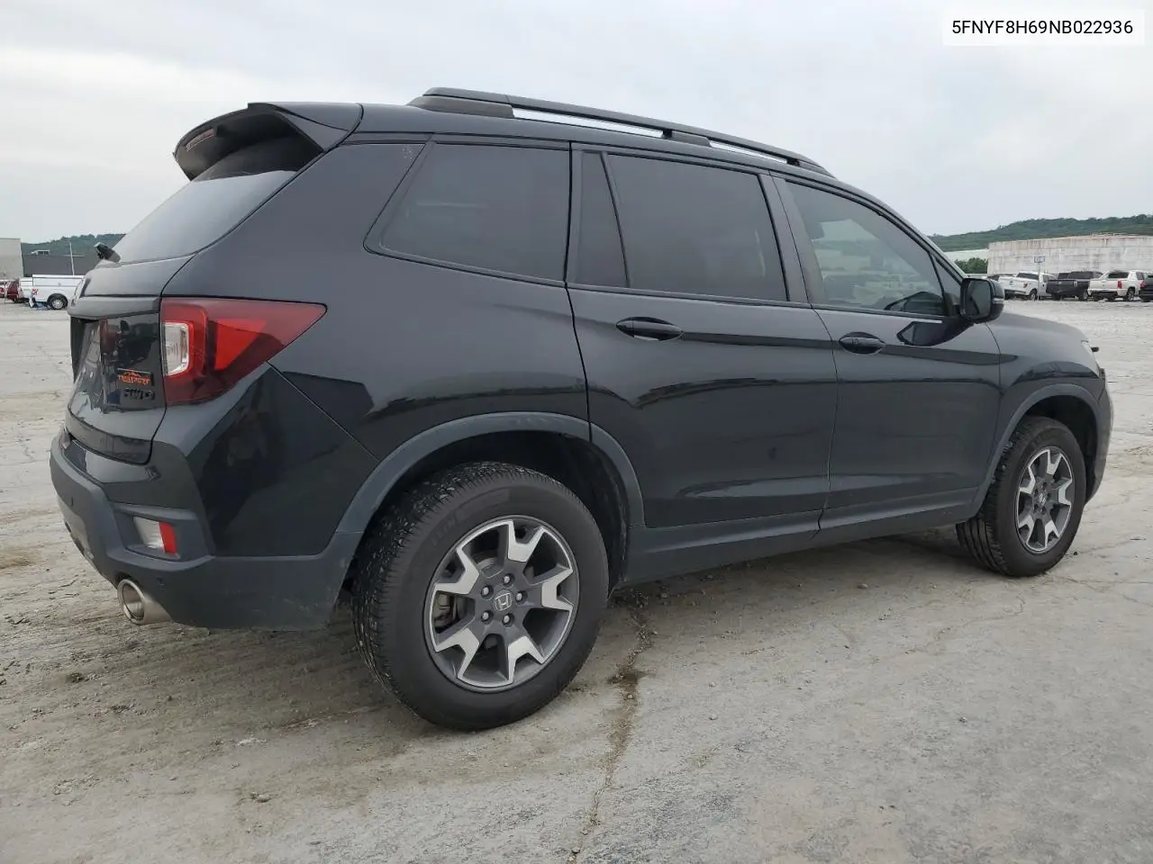 2022 Honda Passport Trail Sport VIN: 5FNYF8H69NB022936 Lot: 60427625