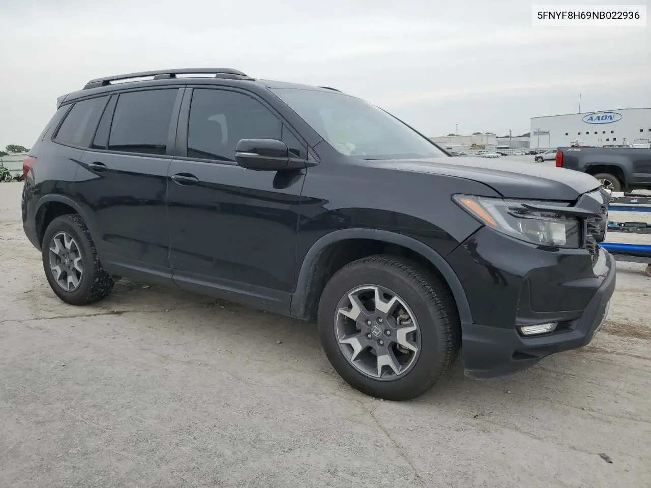 2022 Honda Passport Trail Sport VIN: 5FNYF8H69NB022936 Lot: 60427625