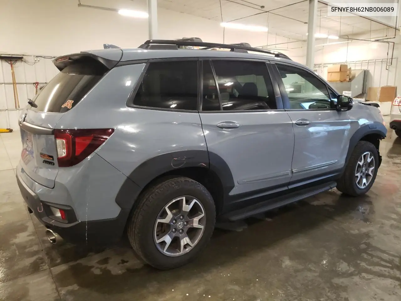 2022 Honda Passport Trail Sport VIN: 5FNYF8H62NB006089 Lot: 60687835