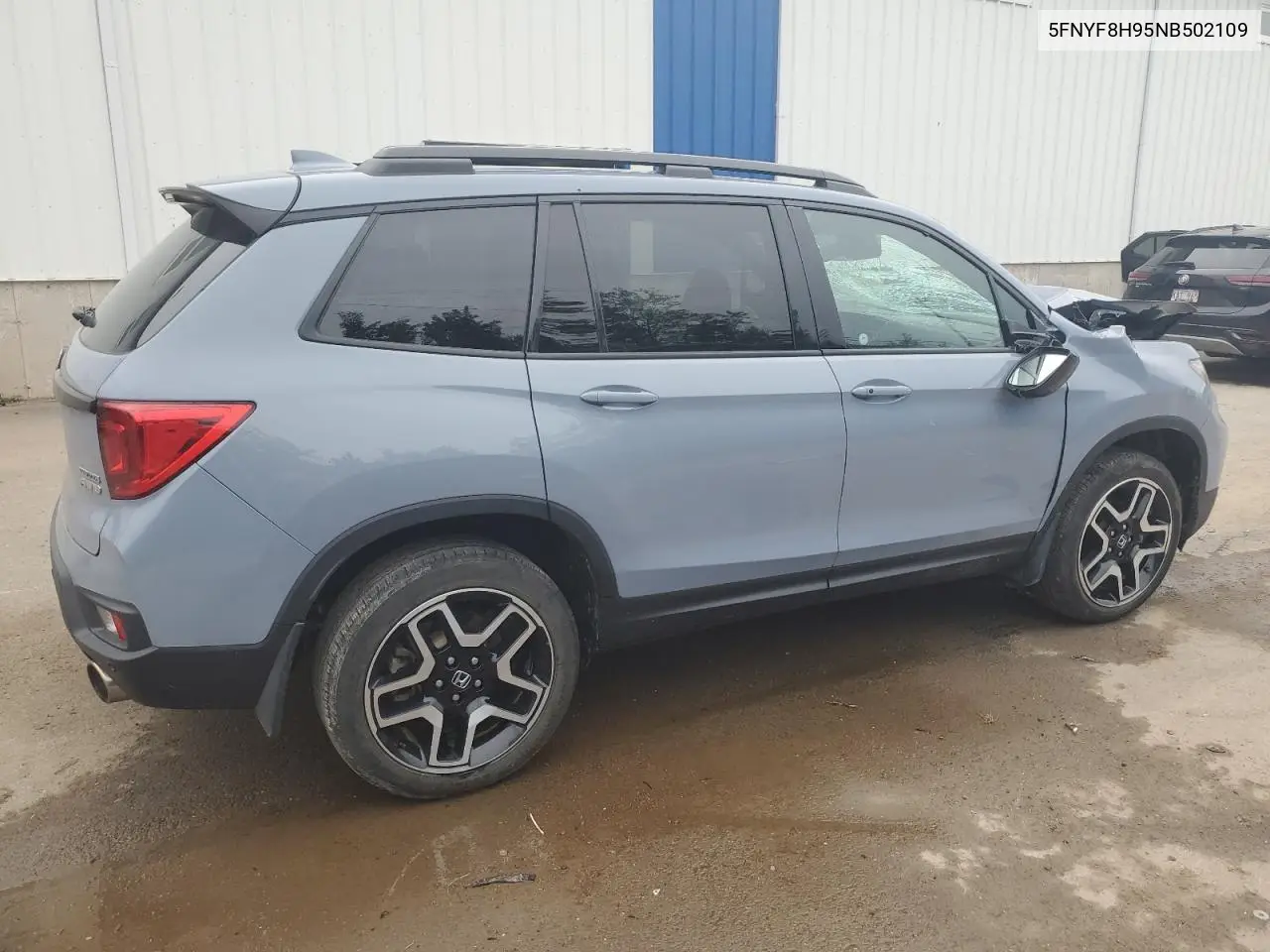 2022 Honda Passport Touring VIN: 5FNYF8H95NB502109 Lot: 61561385