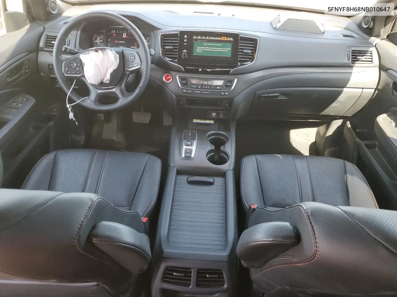 2022 Honda Passport Trail Sport VIN: 5FNYF8H68NB010647 Lot: 61603955