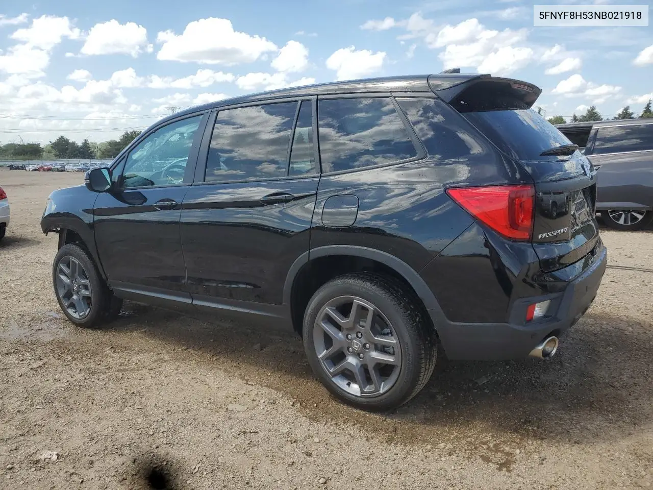 2022 Honda Passport Exl VIN: 5FNYF8H53NB021918 Lot: 61624245
