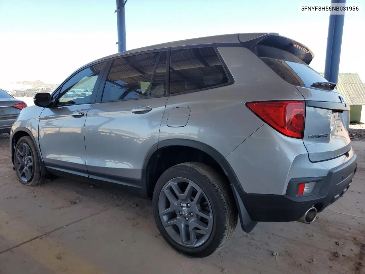 2022 Honda Passport Exl VIN: 5FNYF8H56NB031956 Lot: 62605375