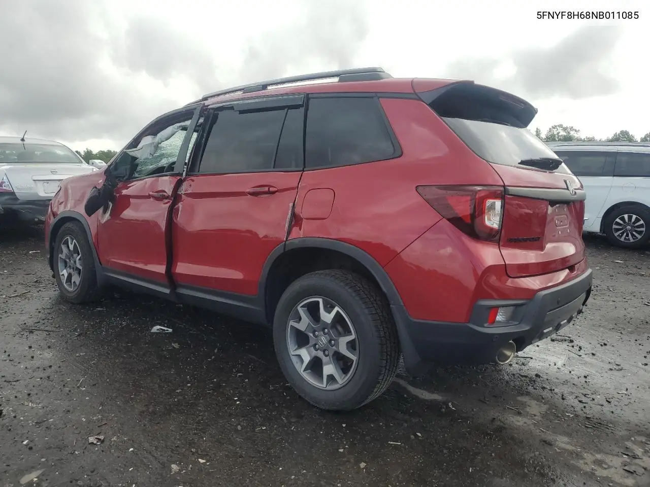 2022 Honda Passport Trail Sport VIN: 5FNYF8H68NB011085 Lot: 63617865