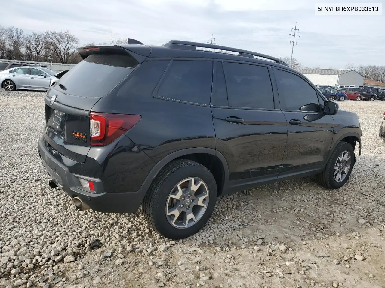 2023 Honda Passport Trail Sport VIN: 5FNYF8H6XPB033513 Lot: 49392115
