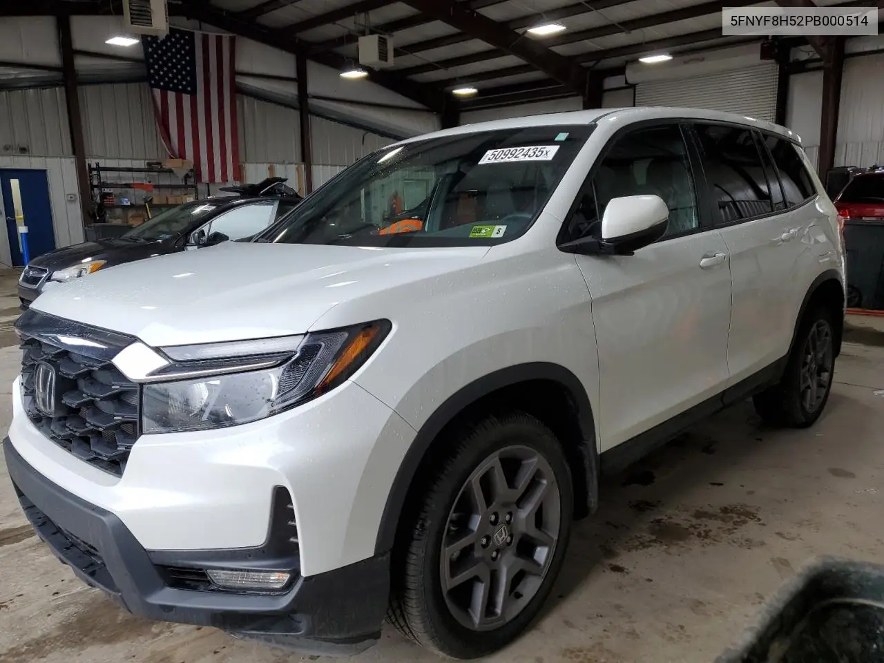 2023 Honda Passport Exl VIN: 5FNYF8H52PB000514 Lot: 50992435