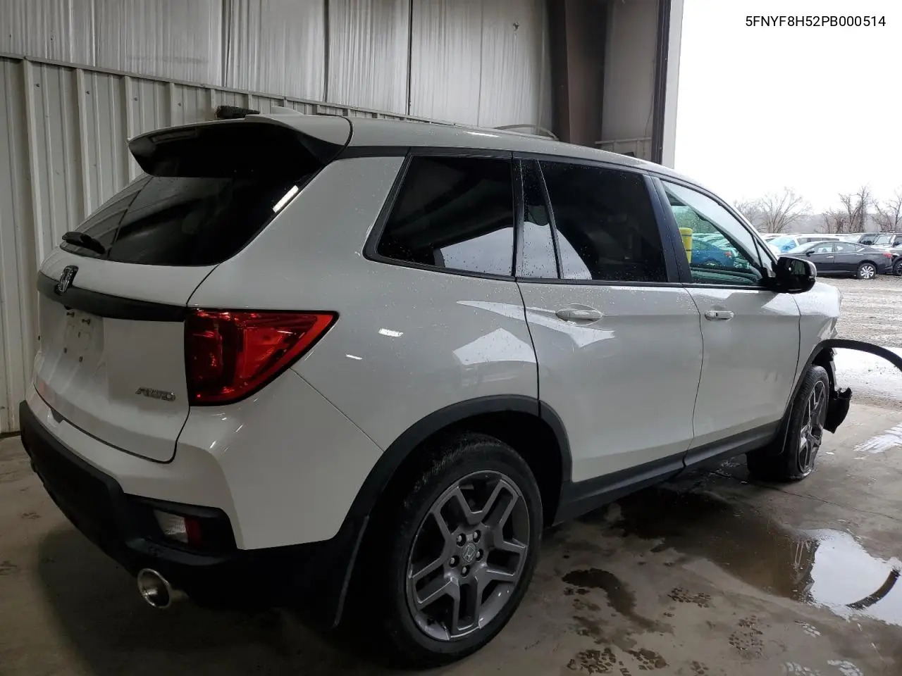 2023 Honda Passport Exl VIN: 5FNYF8H52PB000514 Lot: 50992435