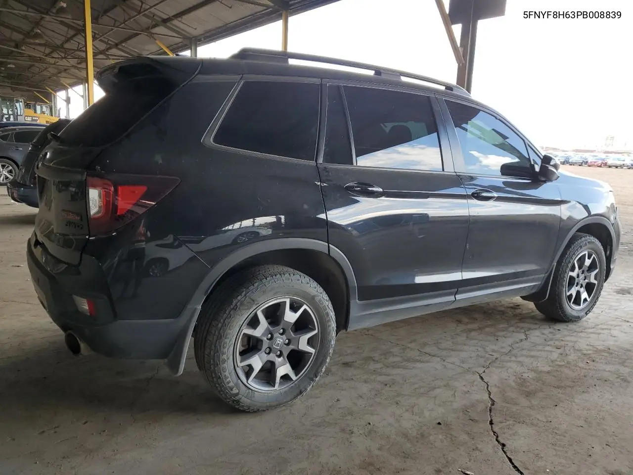 2023 Honda Passport Trail Sport VIN: 5FNYF8H63PB008839 Lot: 54027135