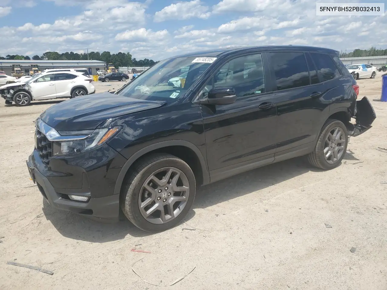 2023 Honda Passport Exl VIN: 5FNYF8H52PB032413 Lot: 55748205