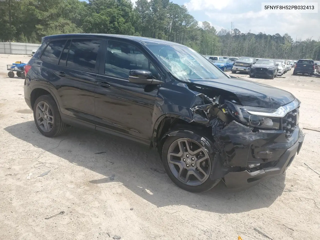 2023 Honda Passport Exl VIN: 5FNYF8H52PB032413 Lot: 55748205