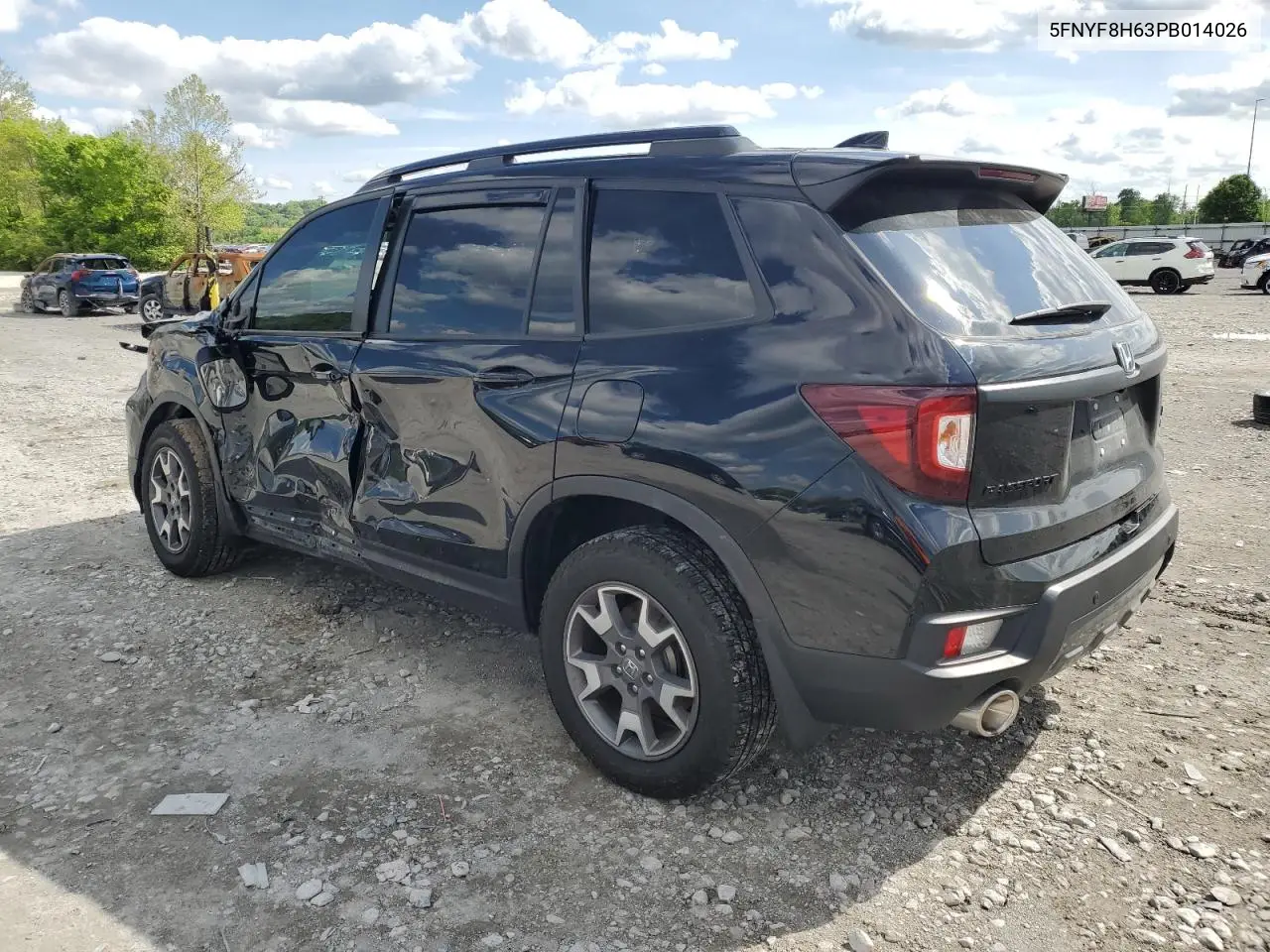2023 Honda Passport Trail Sport VIN: 5FNYF8H63PB014026 Lot: 55892875