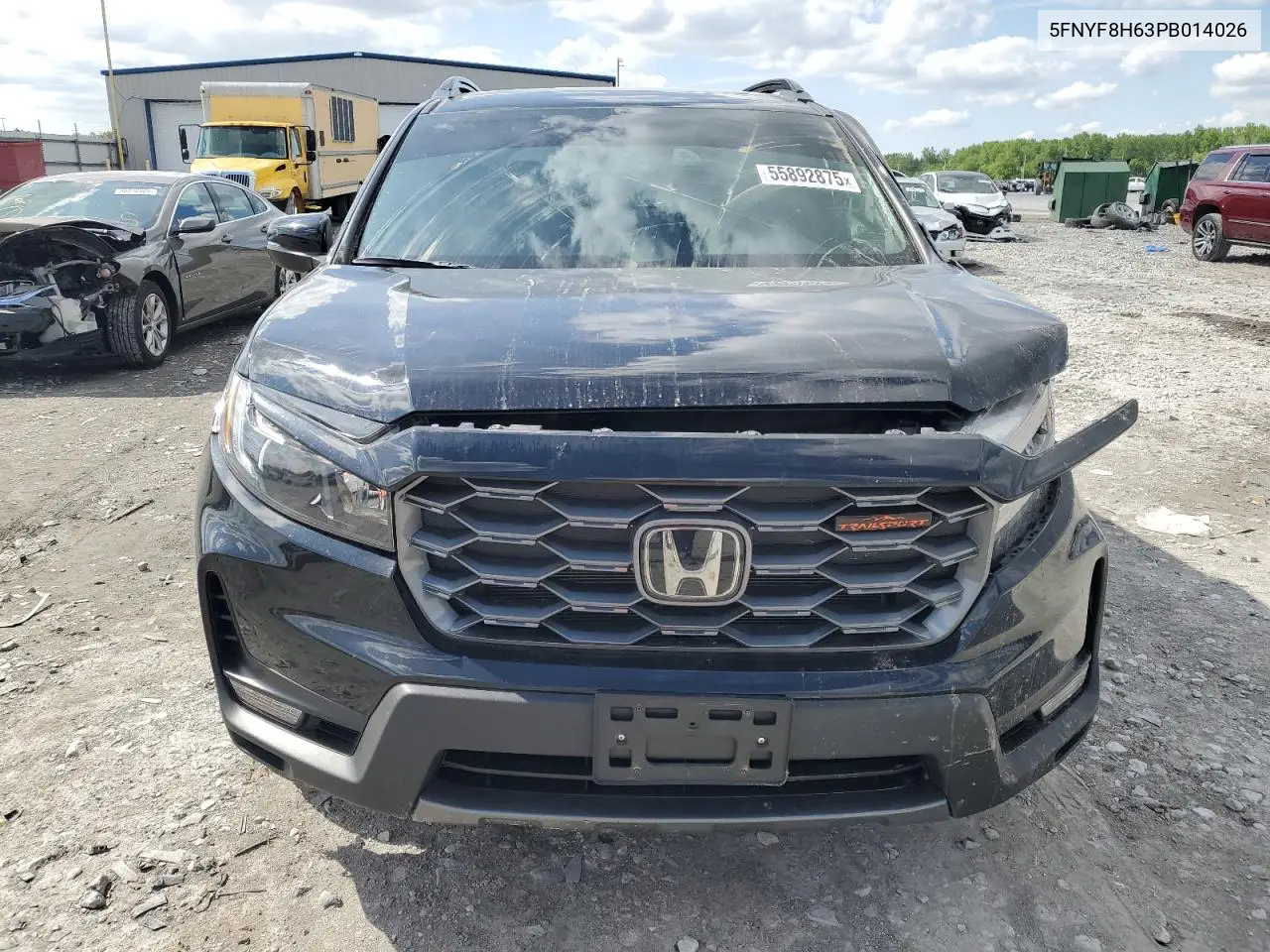 2023 Honda Passport Trail Sport VIN: 5FNYF8H63PB014026 Lot: 55892875