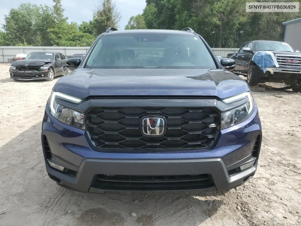 2023 Honda Passport Elite VIN: 5FNYF8H07PB036929 Lot: 55981185