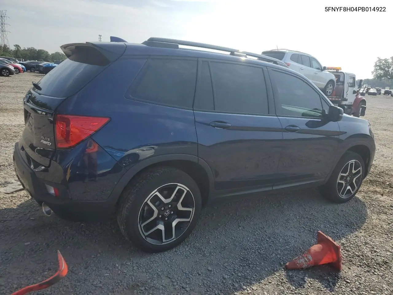2023 Honda Passport Elite VIN: 5FNYF8H04PB014922 Lot: 56126575