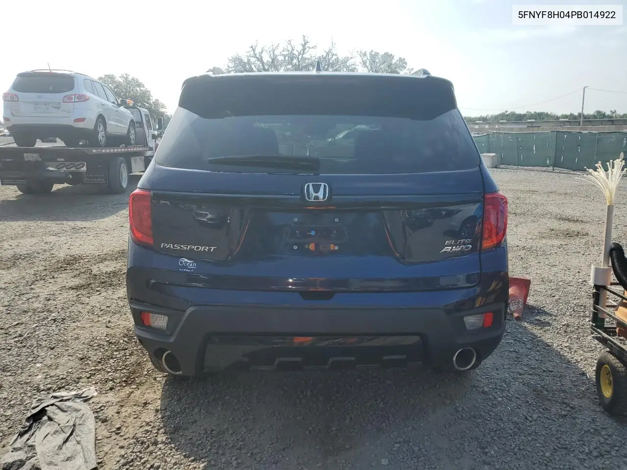 2023 Honda Passport Elite VIN: 5FNYF8H04PB014922 Lot: 56126575