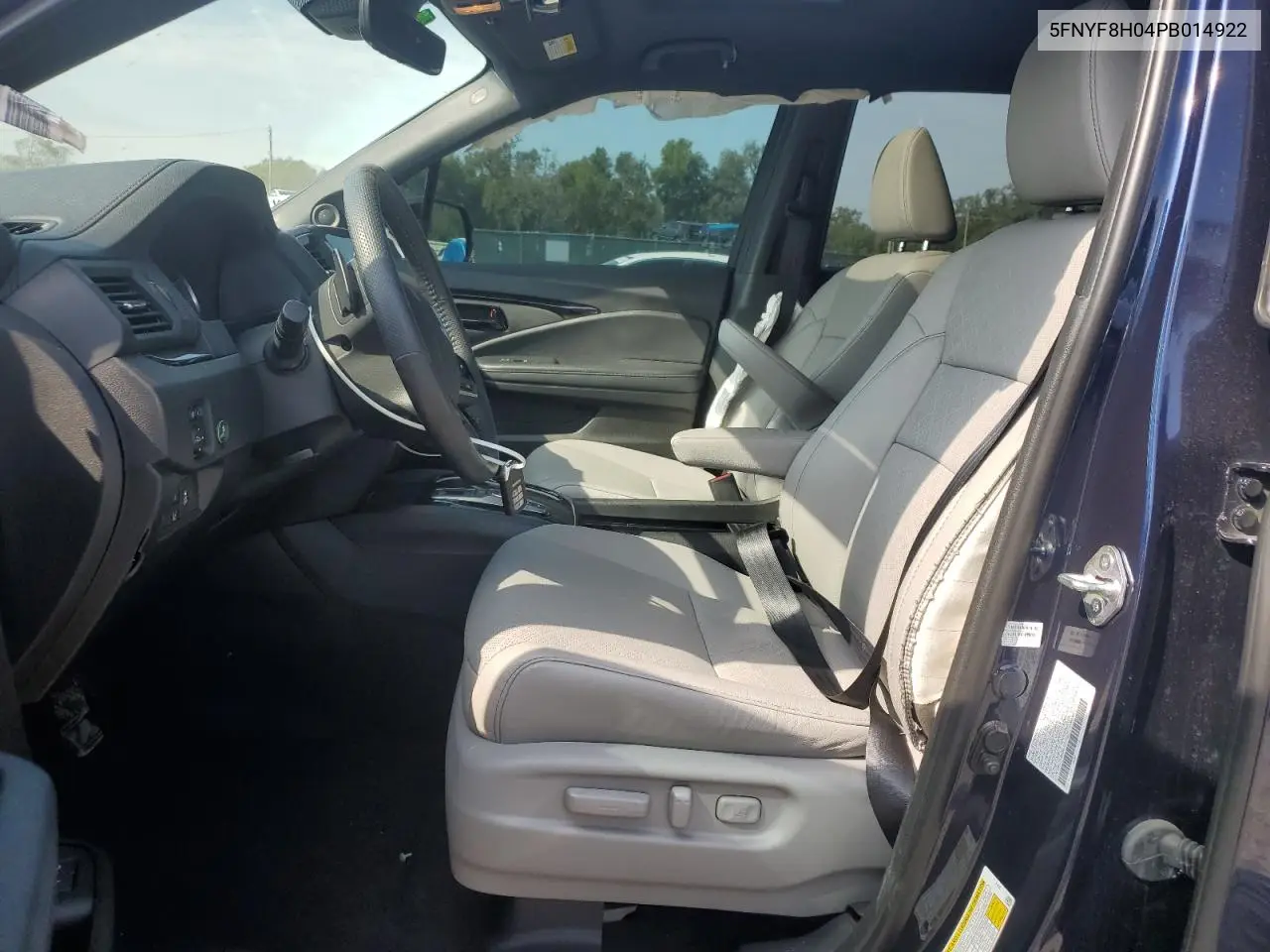2023 Honda Passport Elite VIN: 5FNYF8H04PB014922 Lot: 56126575